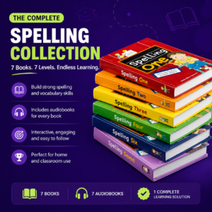 Spelling Book 1-7 Audiobook Bundle